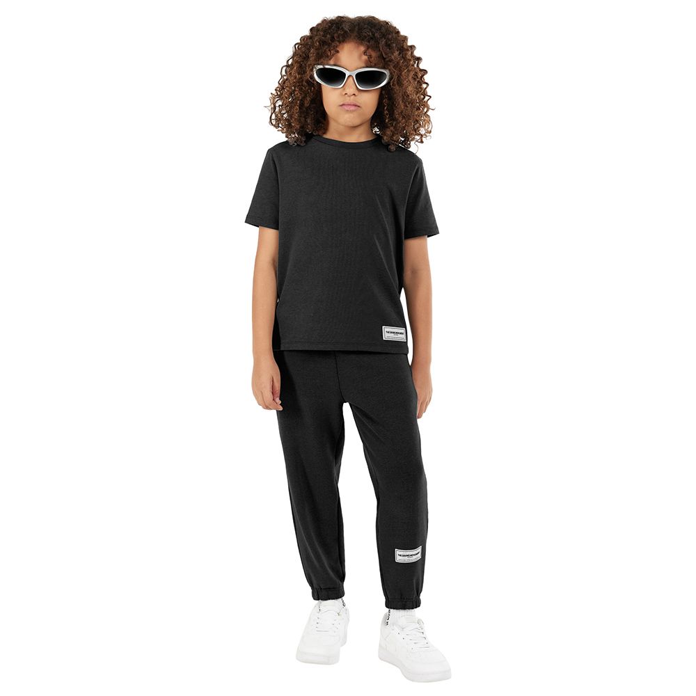 The Giving Movement - Kids Regular Fit T-Shirt - Pitch Black