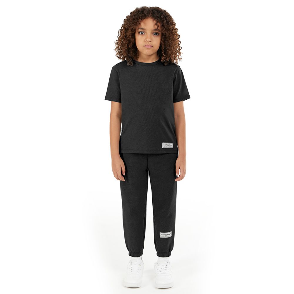 The Giving Movement - Kids Regular Fit T-Shirt - Pitch Black