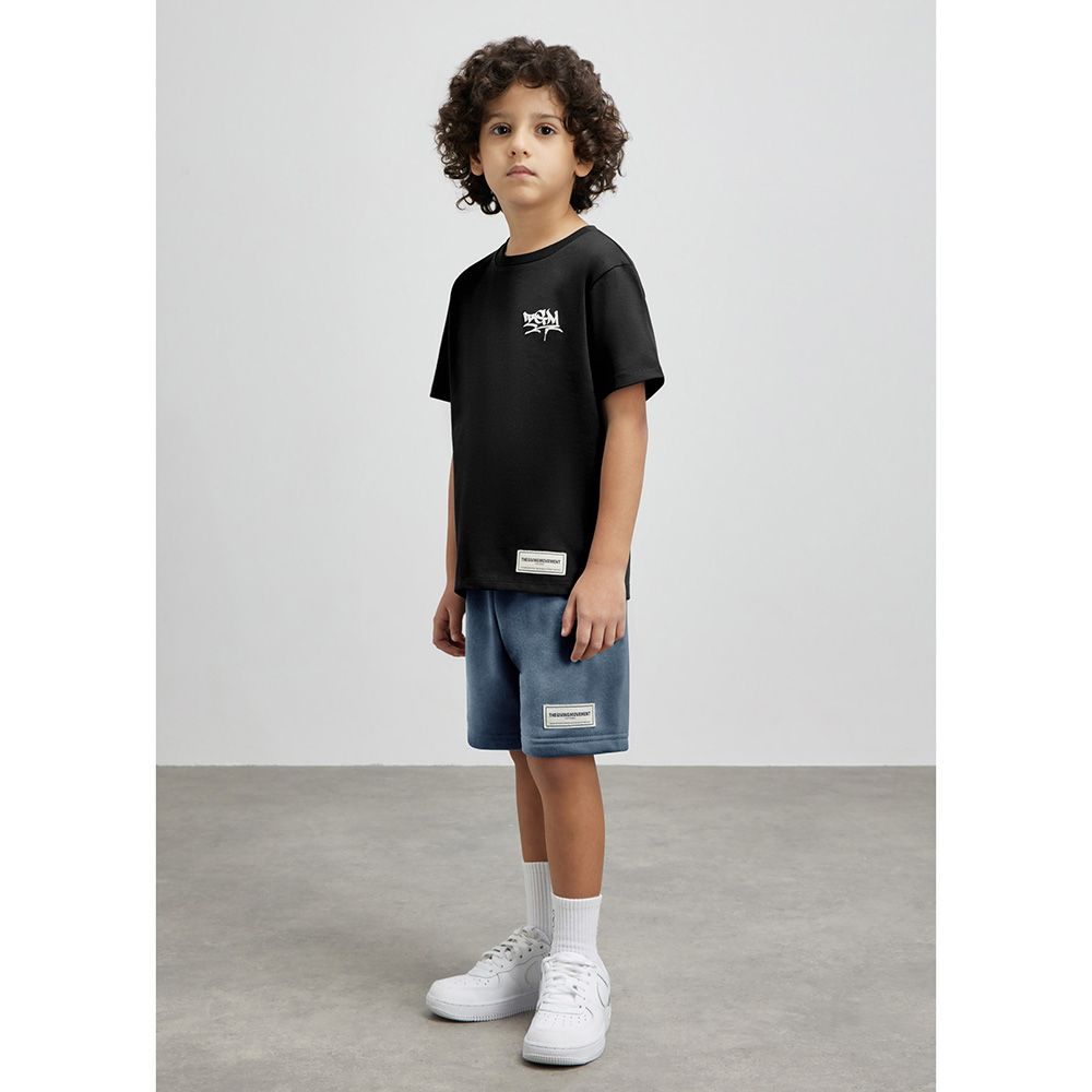 The Giving Movement - Kids Lounge Shorts - Washed Indigo