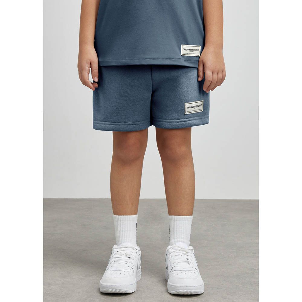 The Giving Movement - Kids Lounge Shorts - Washed Indigo