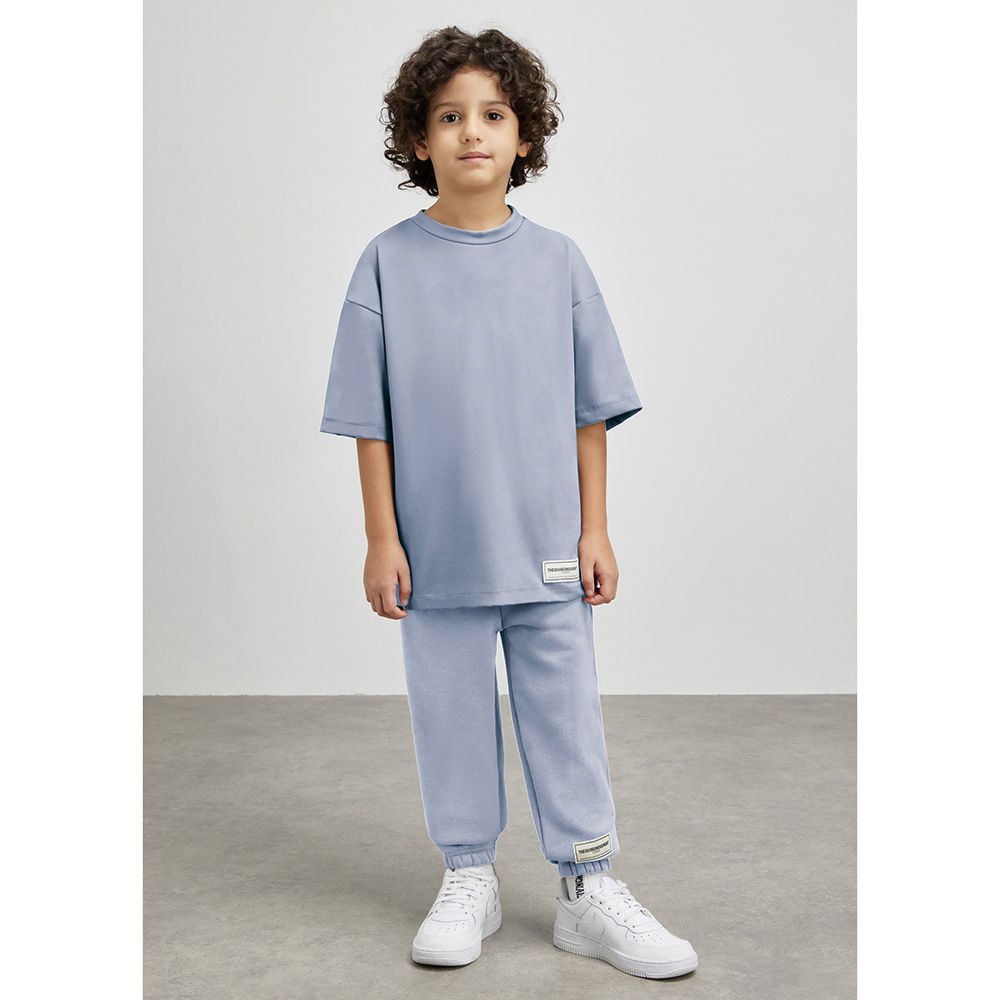 The Giving Movement - Kids Oversized T-Shirt - Powder Blue