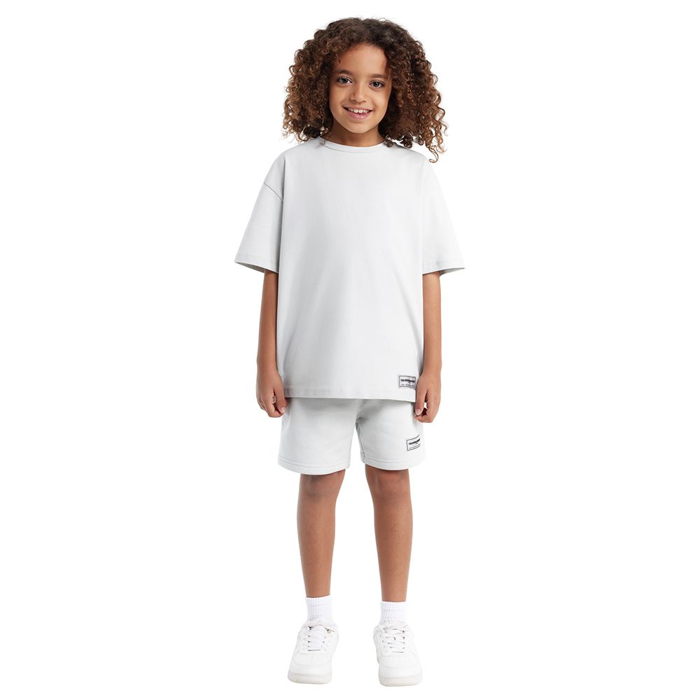 The Giving Movement - Kids Oversized Fit T-Shirt - Misty Grey