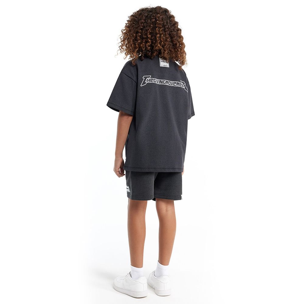 The Giving Movement - Kids Oversized Fit T-Shirt - Pitch Black