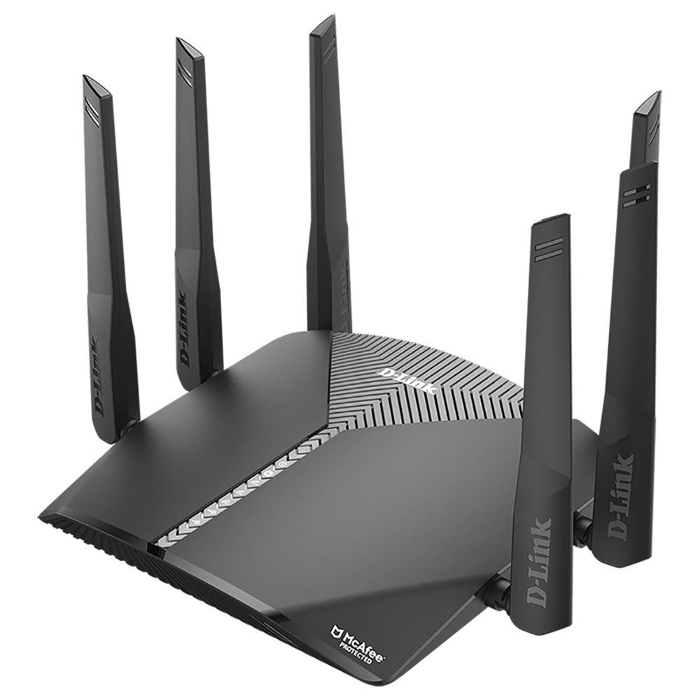 D-Link - Mesh-Enabled Wi-Fi Tri-Band Router