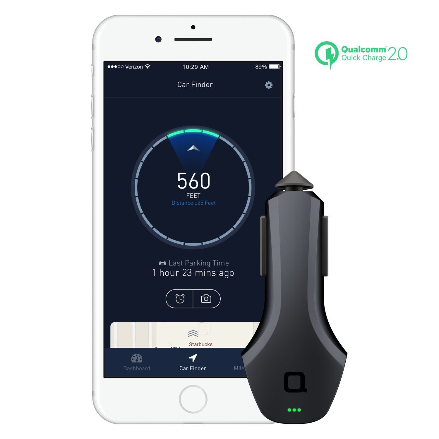 Nonda - ZUS Connected Car App Suite & USB Charger