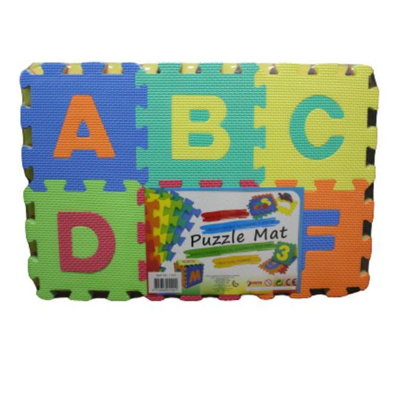 Puzzle Numbers/Alphabet Mat - 36 Pcs