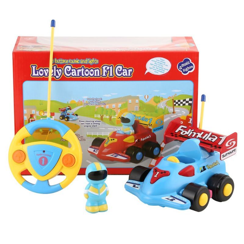 Jak Mean - 2 Channel Cartoon F1 Racing Car