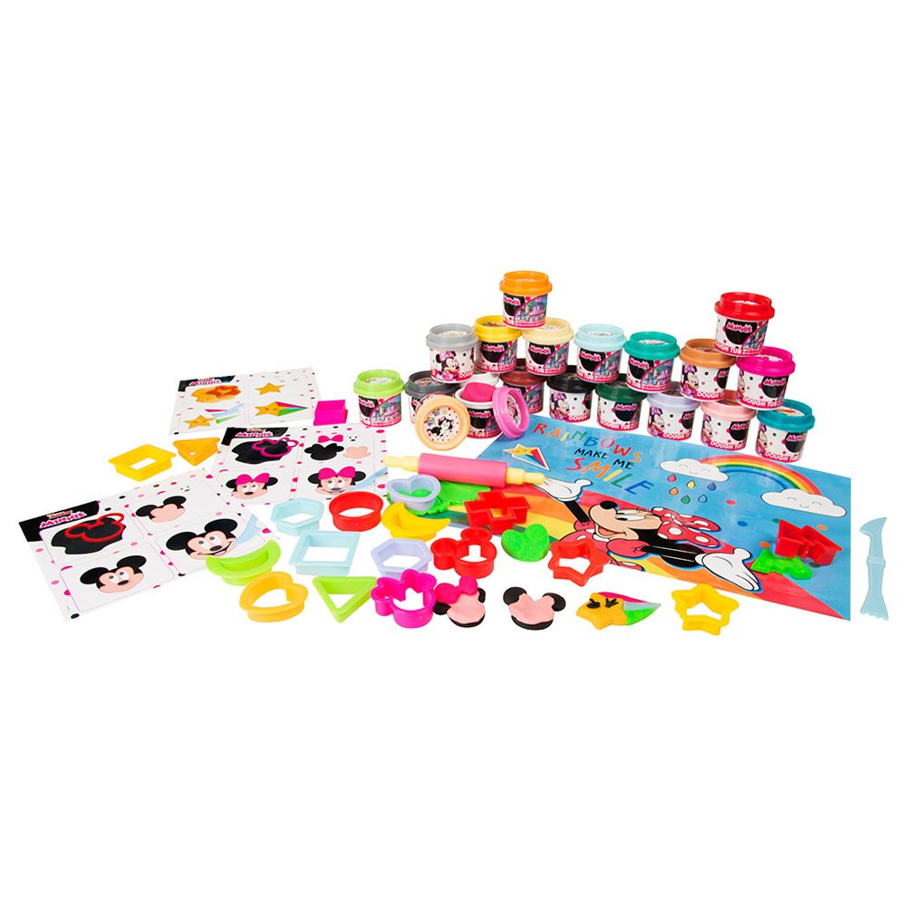 Sambro - Disney Minnie Rainbow Dough Set 20 Tub