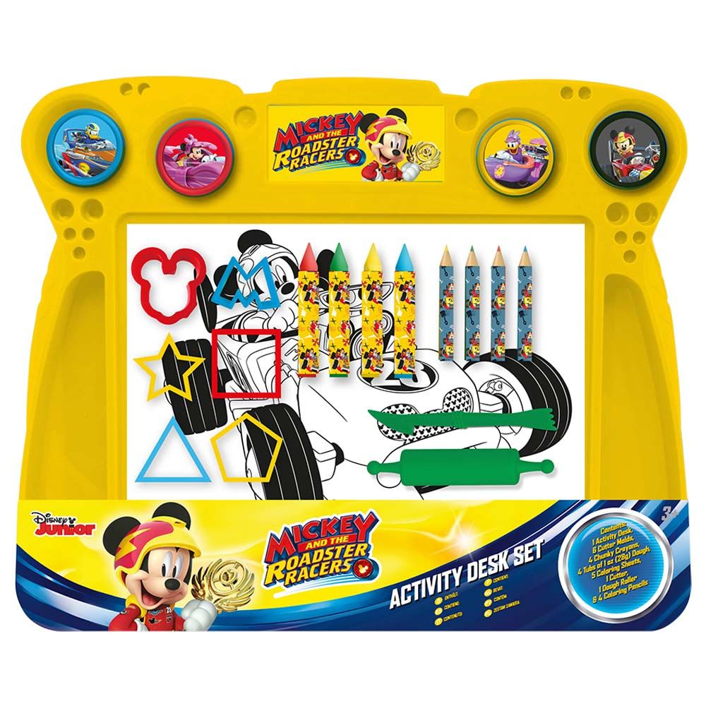 Sambro - Disney Mickey Roadster Dough Activity Desk Set