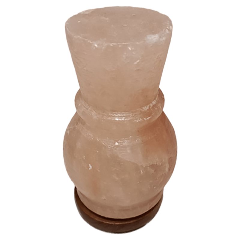 Himalayan Salt - Vase Lamp