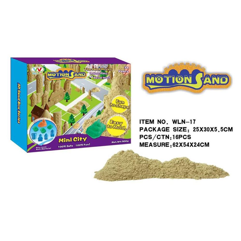 Motion Sand (Mini City 3D magic Sand)