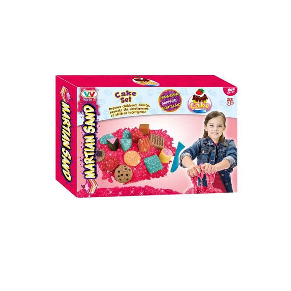 Martian Sand Cake (Cake Set Magic Sand) 48 pcs