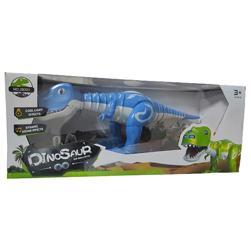 Dinosaur Dinosaur Toy With Light And Sound Blue