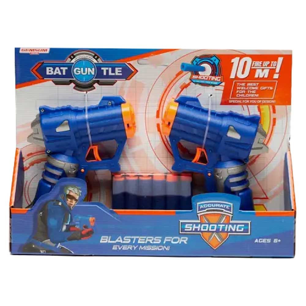 Air Blaster - Launch Gun w/ 6 Bullets - Blue