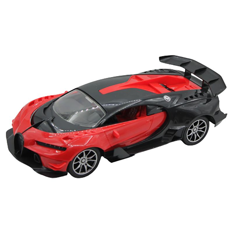 XF - 1:16 Four Function Car With Light - Red & Black