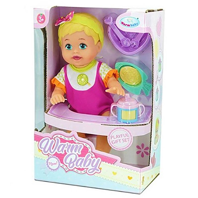 Abbyeva - Warm Baby 14" Doll Playset - 1pc Assorted