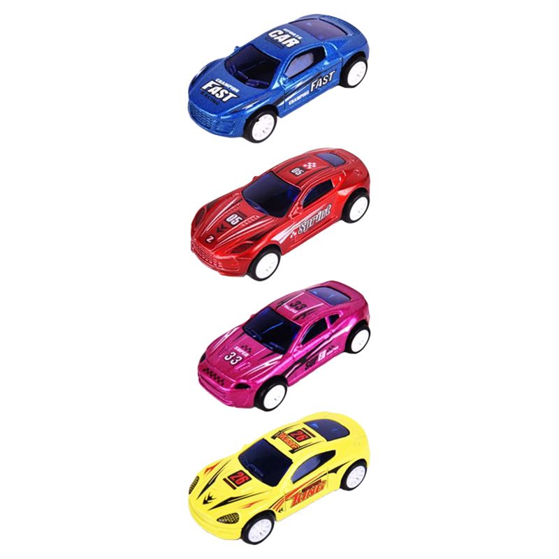 Die Cast Model - Free Way Die Cast Car 4pcs - Assorted