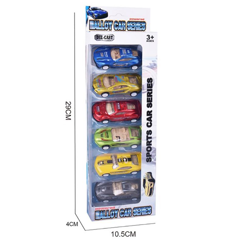 Die Cast Model - Free Way Die Cast Car 6pcs Assorted 1pc