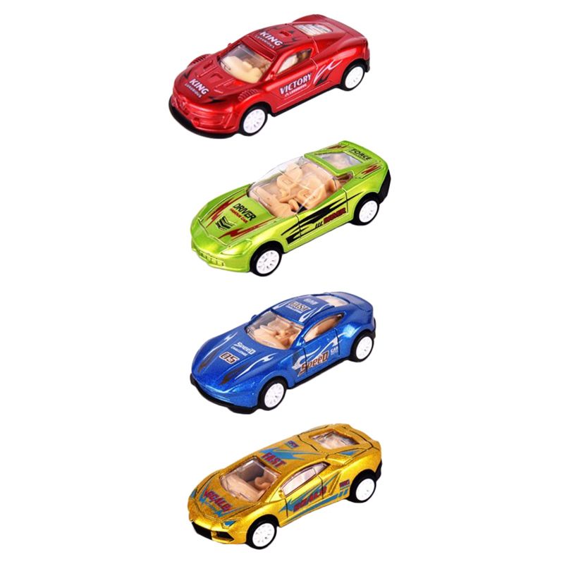 Die Cast Model - Free Way Die Cast Car 4pcs Assorted 1pc