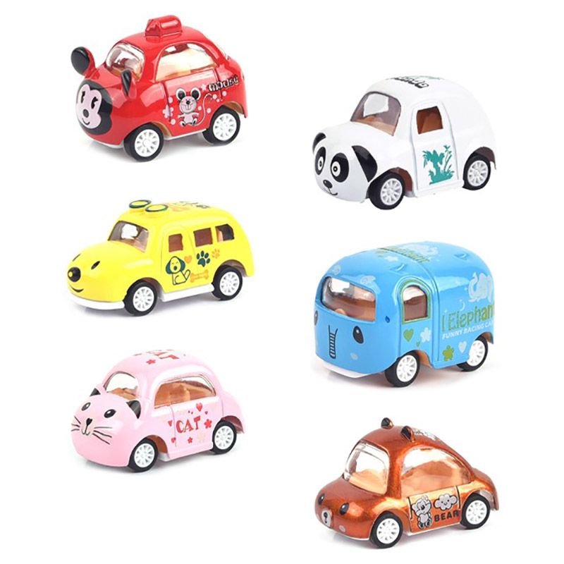 Die Cast Model - Free Way Die Cast Car 6pcs - Assorted 1pc