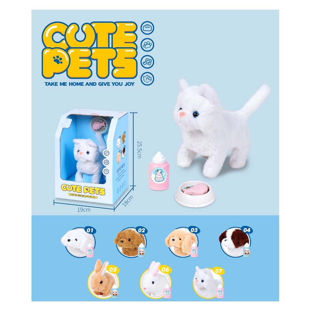 Pets Animal - Cute Pets w/ Sound - Assorted 1 pc