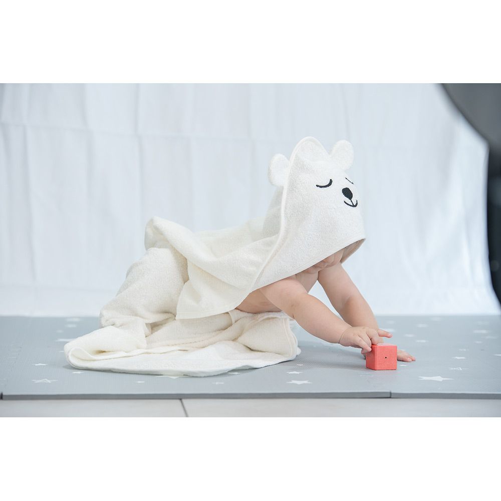 Tiny Toes - Baby & Toddler Towel Hooded Bear - Large (Exclusive)