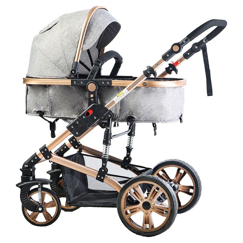 Teknum 3-in-1 Pram Stroller - Story - Grey