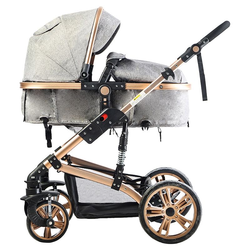 Teknum 3-in-1 Pram Stroller - Story - Grey