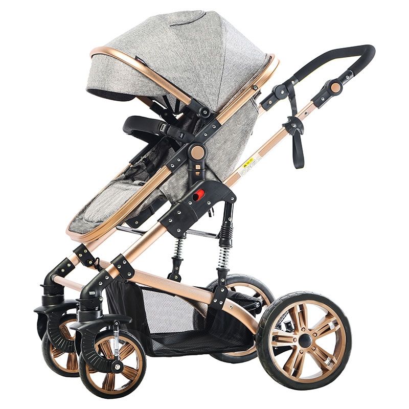 Teknum 3-in-1 Pram Stroller - Story - Grey