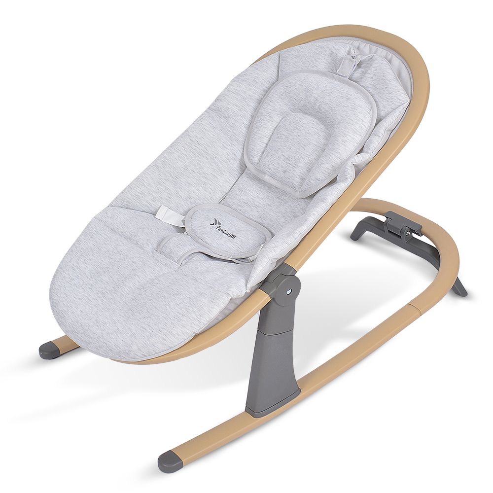 Teknum - 3-Stage Baby Bouncer With Recliner Seat - Ivory