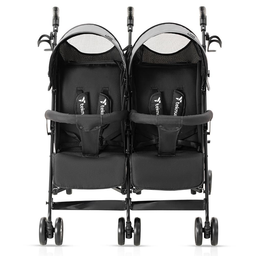 Teknum - Fellow Twin Stroller - Grey