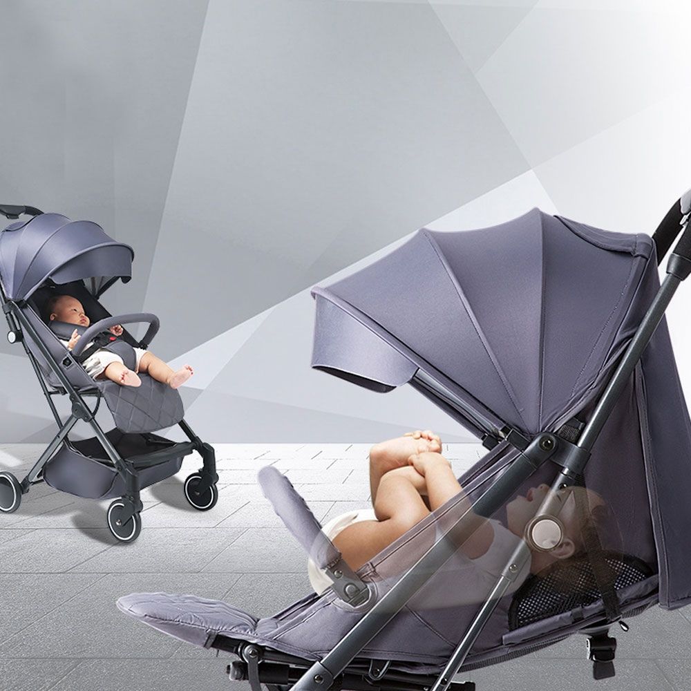 Teknum - Travel Lite Stroller SLD - Dark Grey