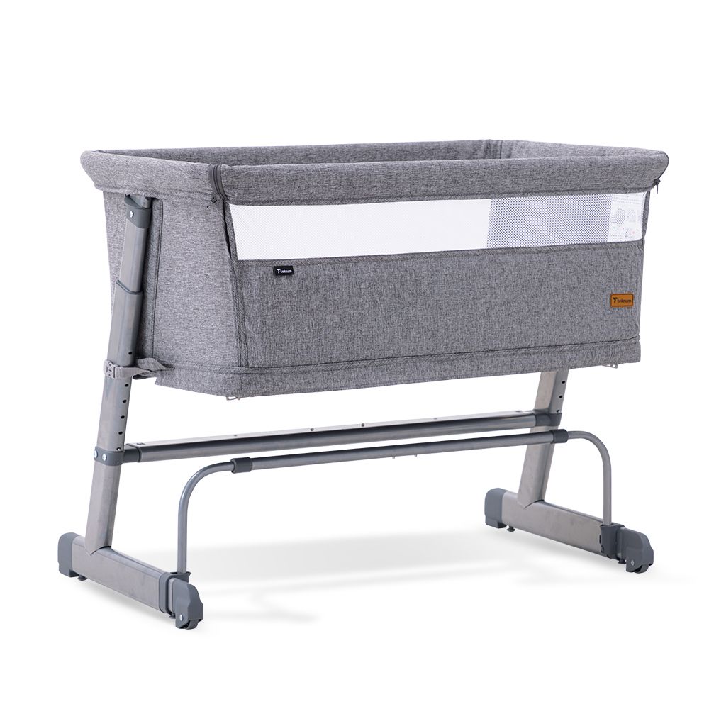 Teknum - All-in-1 Bedside Crib Cot And Sofa Expansion Pack - Grey