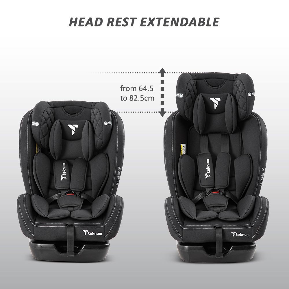 Teknum - Evolve 2 Car Seat - Black