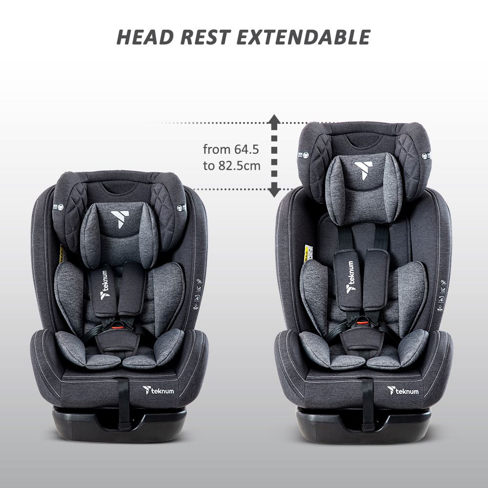 Teknum - Evolve 2 Car Seat - Dark Grey