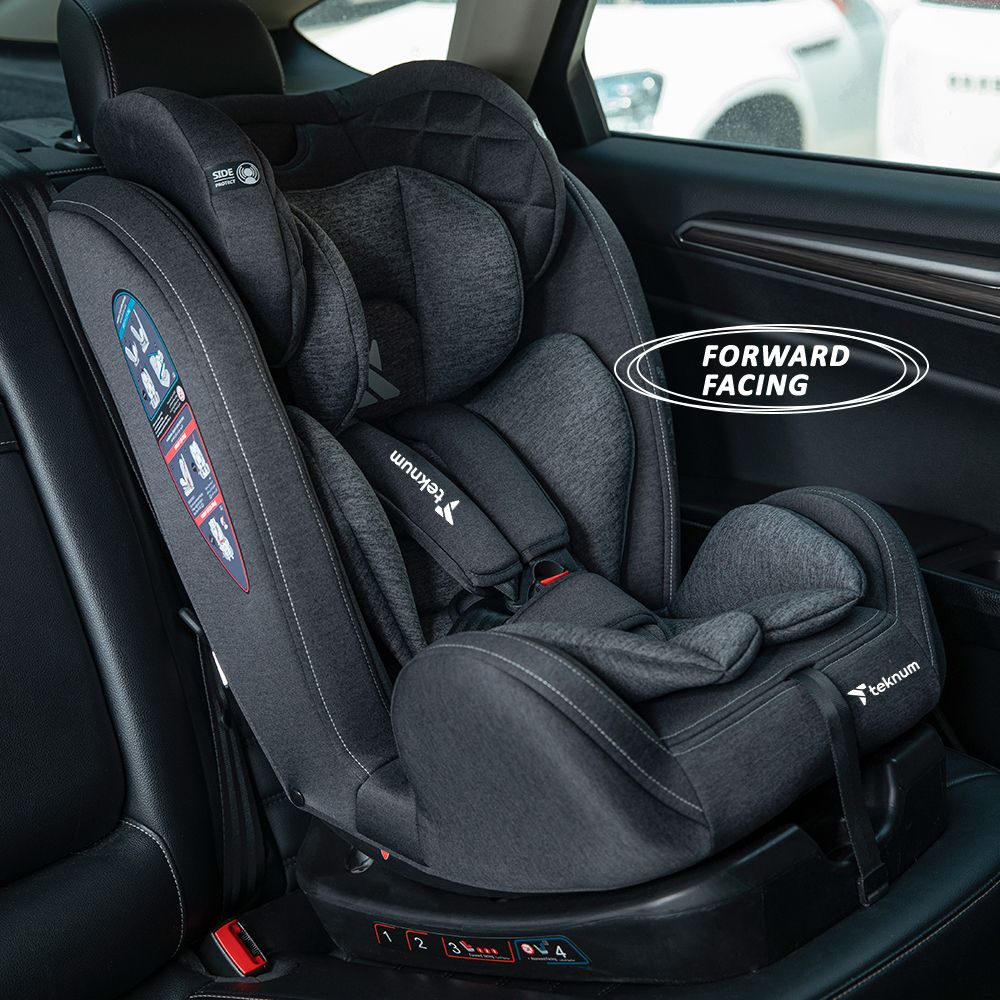 Teknum - Evolve 2 Car Seat - Dark Grey