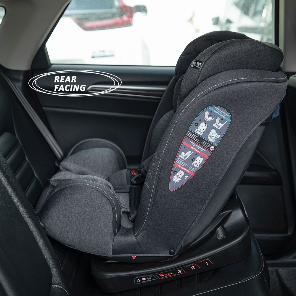 Teknum - Evolve 2 Car Seat - Dark Grey