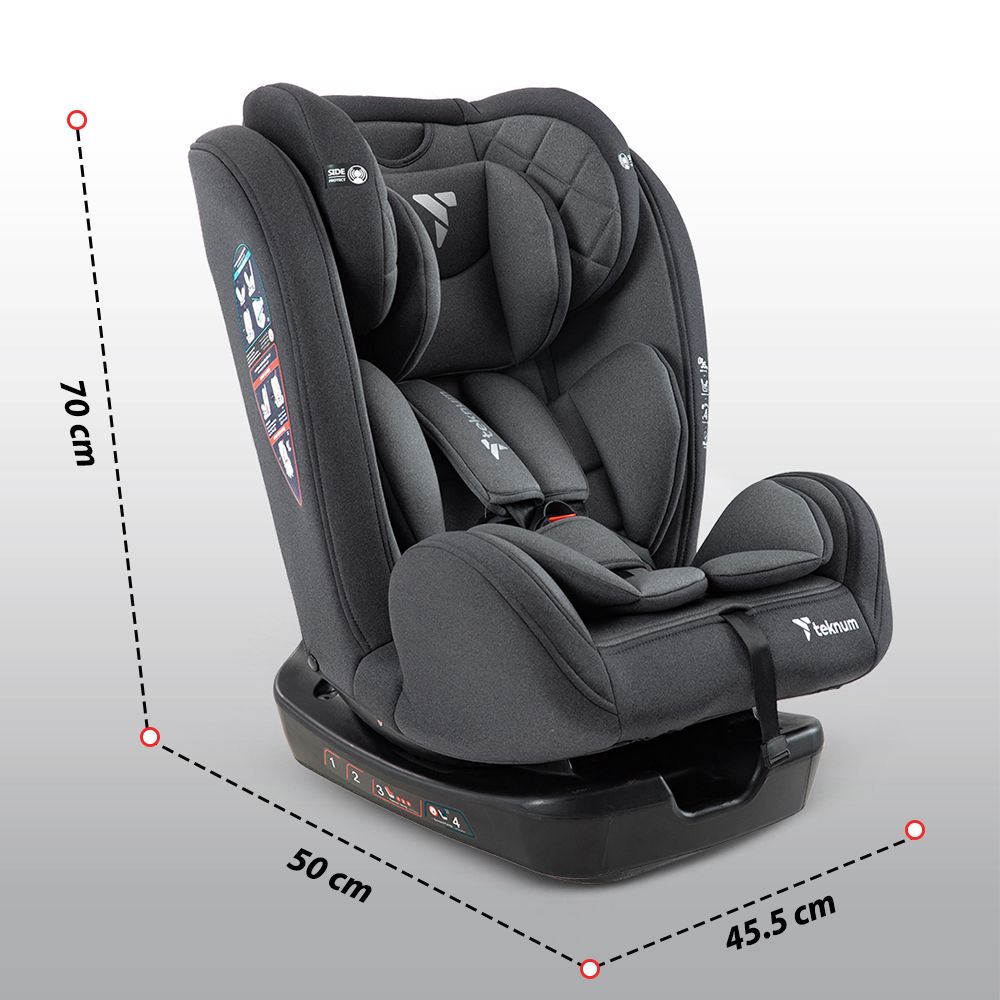 Teknum - Evolve 2 Car Seat - Grey