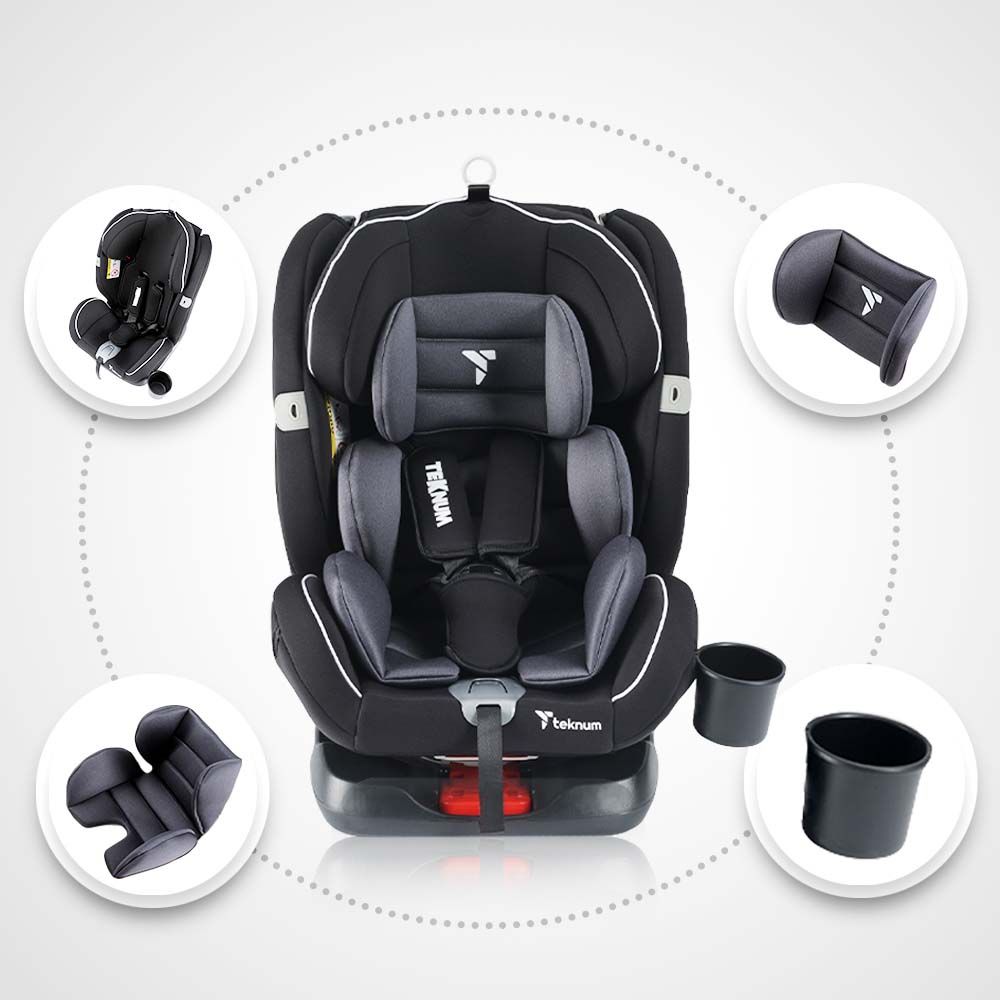 Teknum - Evolve 360 Car Seat Group 0+/1/2/3 - Grey