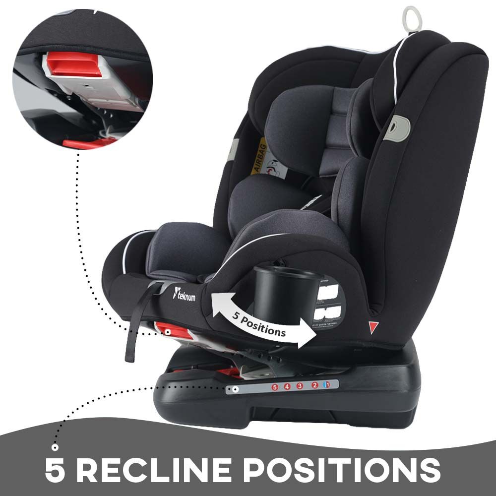 Teknum - Evolve 360 Car Seat Group 0+/1/2/3 - Grey