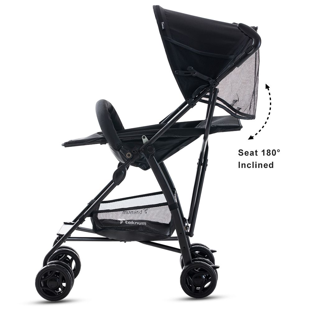 Teknum - Eco Lite Stroller - Black