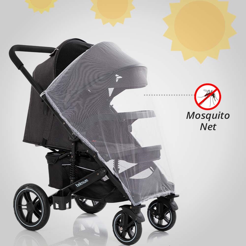 Teknum - Moon Walk - Reversible Stroller - Black