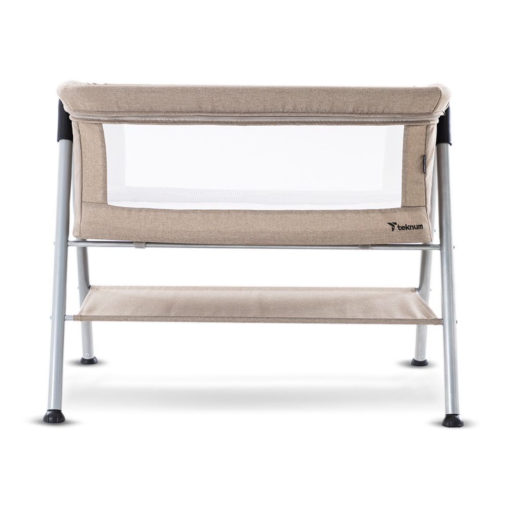 Teknum - Sleepzen 2 Bedside Crib Bassinet - Ivory