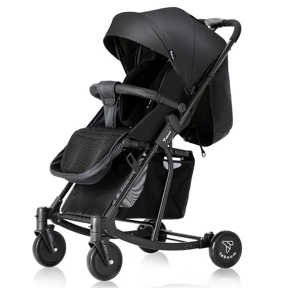 Teknum - 2-in-1 Glide Stroller - Black