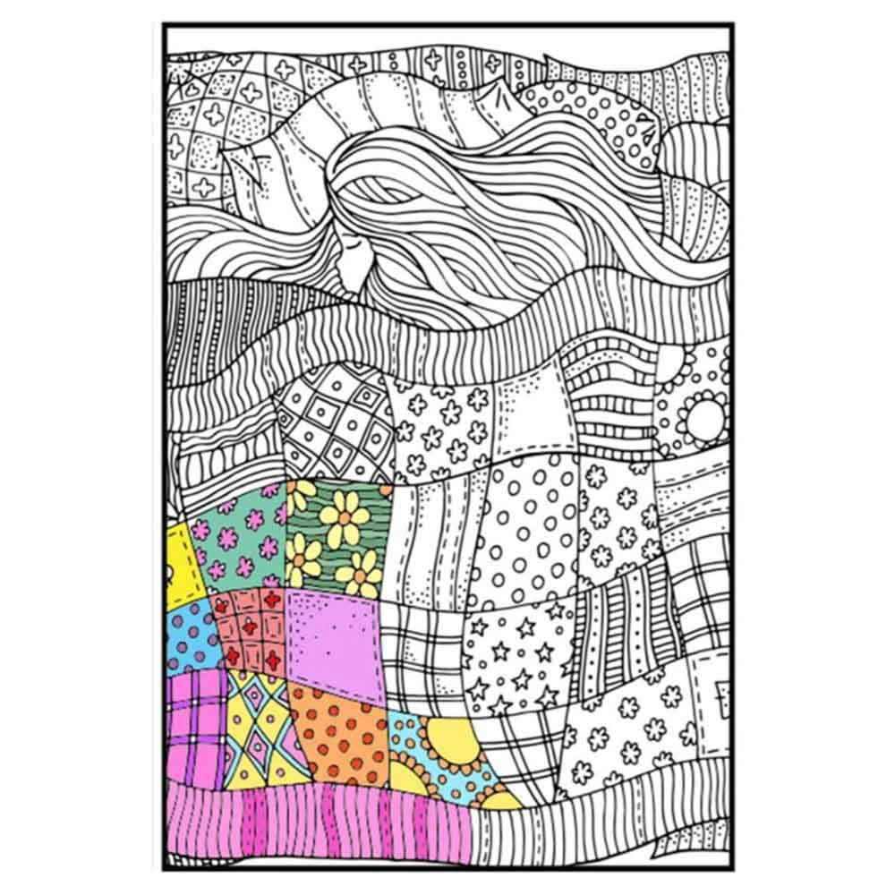 Joy of Coloring - Jumbo Coloring Poster - Sweet Dreams