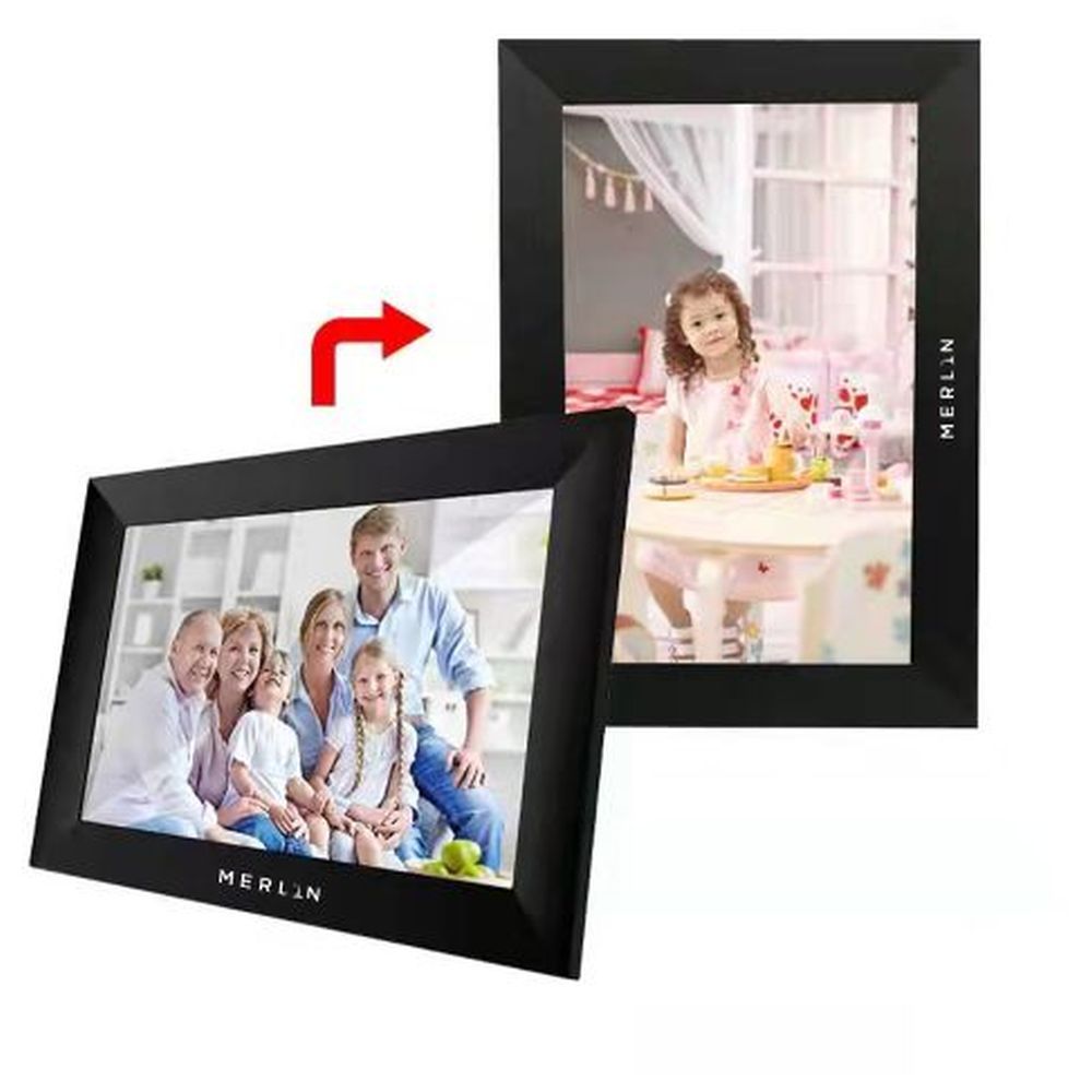 Merlin - Digital Smart Photo Frame W/ Wi Fi Conectivity 10.1