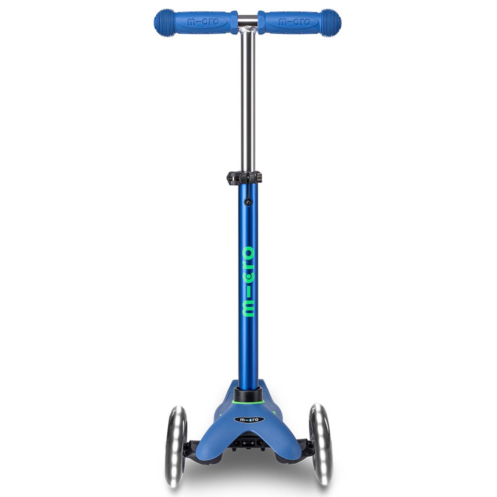 Micro - Mini Deluxe Led Crystal Scooter - Blue