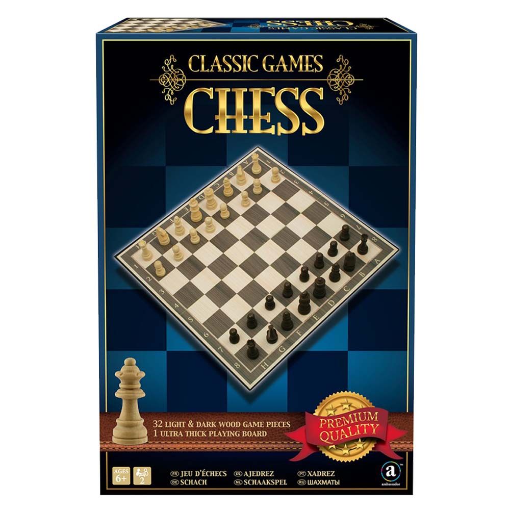 Merchant Ambassador - Classic Wood Chess