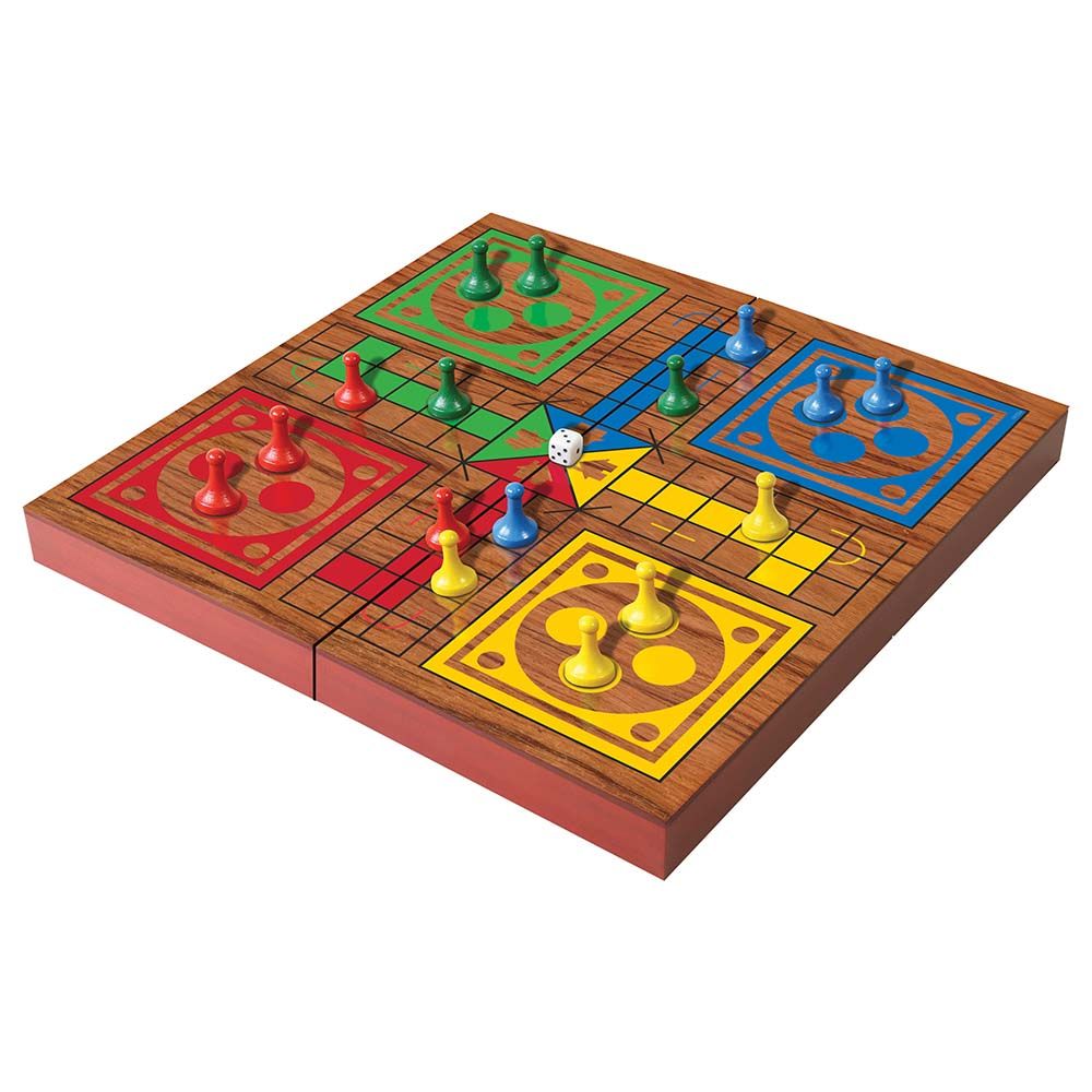 Merchant Ambassador - Folding Wood Ludo Set 