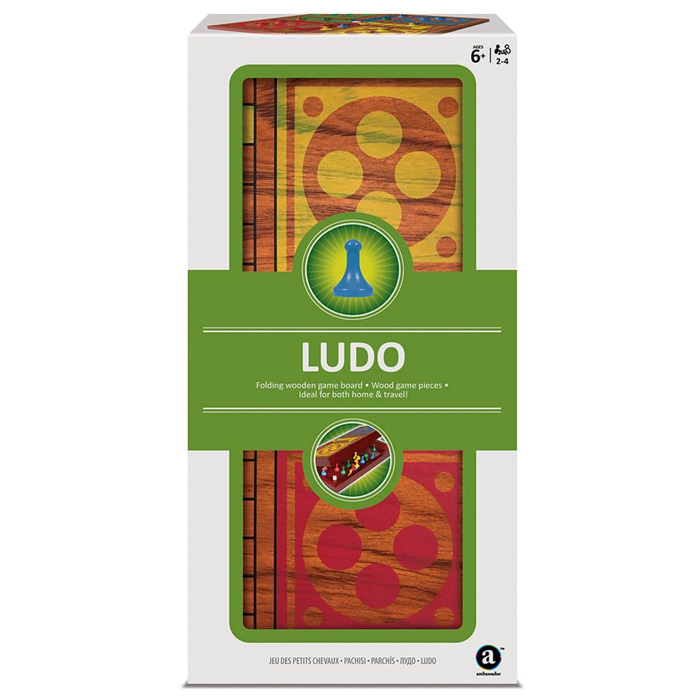 Merchant Ambassador - Folding Wood Ludo Set 